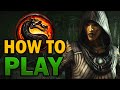 How to Play: D'VORAH (Every Variation) - Mortal Kombat X [HD 60fps]