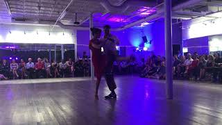 Rod Relucio and Jenny Teters at Windy City Tango Festival 2021