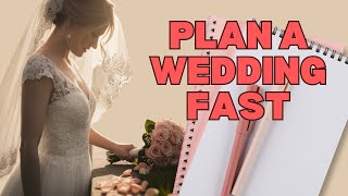 How to Plan a Wedding in 6 Months | Stress-Free Step-by-Step Timeline!