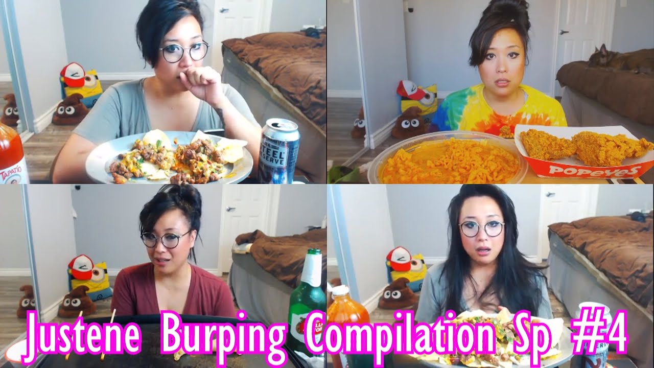 Eat With Justene Burping Compilation Special 4 Rbc Youtube