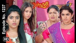 Savithri | 22nd March 2019 | Full Episode No 1237 | ETV Telugu