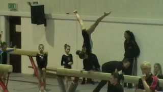 Paige Vick compulsory 3 beam Miss Alpha Factor 2013