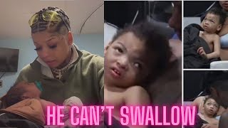 Chrisean Rock's family have released Jrs Swallow Test Results & it's just as bad...