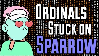 How To Get Your Ordinals Out Of Sparrow Wallet if Stuck