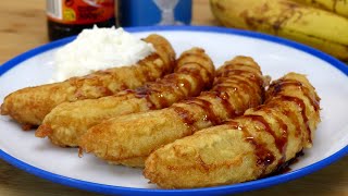 Fried Banana: An easy dessert. Irresistible!