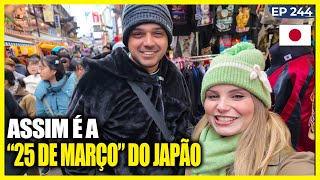 A 25 de MARÇO do JAPÃO - O Maior MERCADÃO DE RUA do País