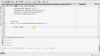 Tut 013 - GUI in Java Action Listener