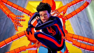 Spider-Man: Across the Spider-Verse Clip - Miles hides from the other Spider-Men (2023)