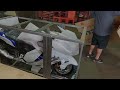 suzuki hayabusa 2023 delivery from japan to usa unboxing video