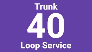 [SBST] Hyperlapse of Trunk Service 40