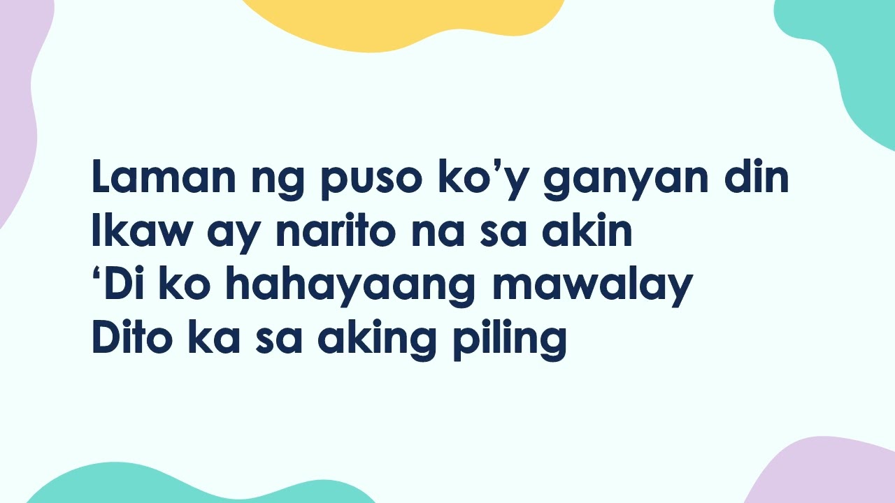 Pag-ibig Na Kaya Liezel Garcia & Bugoy Drilon Princess Hours OPM Lyrics ...