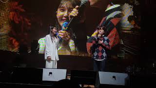 2018.10.13 [정은지콘서트]정승환 정은지 듀엣'우리사랑 이대로' 일부와 토크