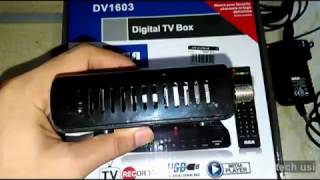 RCA DV1603 ISDB-T Digital TV Box (Package Contents)