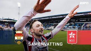 Invaller Joeri Schroijen scoort tegen oude liefde MVV 💔 | Samenvatting Willem II - MVV Maastricht