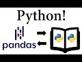 Python! Converting Between a pandas DataFrame and a Dictionary