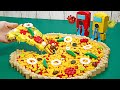 Make the Best Lego Pizza IRL - Stop Motion & ASMR Video