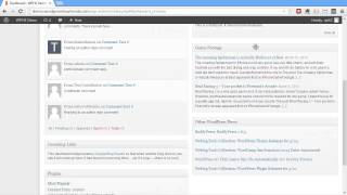 Dashboard - WordPress Basic Training - Video 02