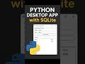 💻 Build a Python Tkinter App with SQLite (Search, Edit, Export CSV!) #python #pythonprojects