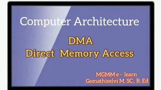 DMA Direct Memory Acess, DMA Conroller, 3 modes in DMA... tamil