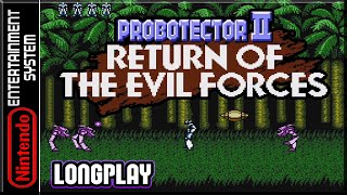 Probotector 2 - Return of the Evil Forces - Full Game 100% Walkthrough | Longplay - NES