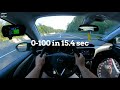 opel corsa f 2021 autobahn top speed drive pov