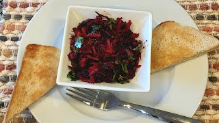 Shredded Beet and Carrot Salad : እጅ የሚያስቆረጥም የ ቀይስር እና የካሮት ሳላድ #beetsalad #healthyrecipes #salad