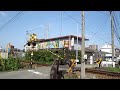 jr牟岐線 2011 05 14 特急むろと3号 二軒屋駅北側踏切通過