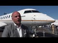 bombardier’s new global 7000 now 7500 business jet debuts at nbaa 2017 – aintv