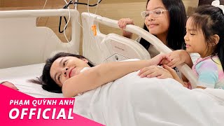 Hành trình đi sinh bé Zoey của gia đình Phạm Quỳnh Anh