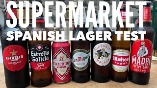 What Is The Best UK Supermarket Spanish Lager? | Beer Expert Tries 7 Different S
