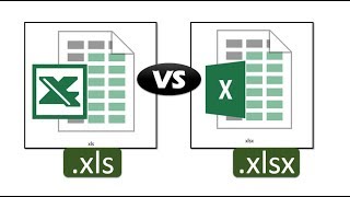 What is difference between xls and xlsx files of Excel??