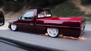 1995 nissan hardbody bagged