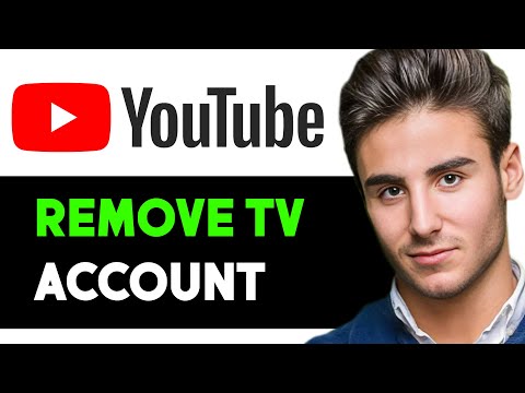 HOW TO DELETE YOUR YOUTUBE ACCOUNT FROM TV 2024! (COMPLETE GUIDE)