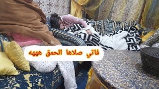 فاتي ضربها الحمق شوفو شنو طرا ليها