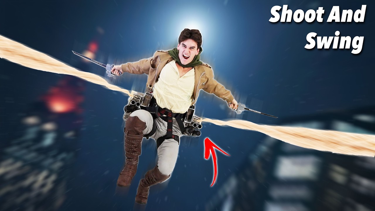 This Guy Built A Working Version Of Attack On Titan S Odm Gear