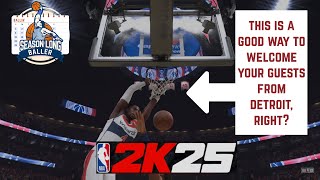 S3, Game 12 - NBA 2K25: Detroit Comes to Visit...Can They Pull an Upset?