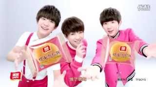 【TFBOYS王俊凱 Karry Wang】TFBOYS代言雅客肉松饼广告片