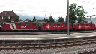 ► Crossrail trains in Switzerland [2011[