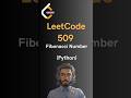 LeetCode#509 Fibonacci Number - Python