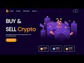 How To Make Cryptocurrency Website Using HTML | CSS
