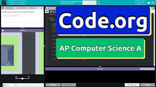 Code.org Lesson 2.1 Array Elements | Tutorial with Answers | Unit 3 Computer Science A