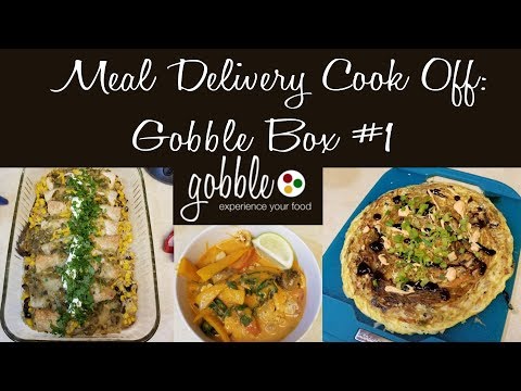 Meal Delivery Cook Off Gobble Box #1 | 15 minute meals