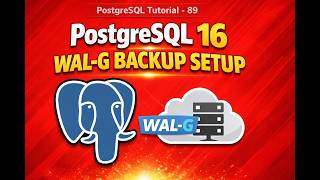 PostgreSQL 16 WAL-G Backup Setup on Ubuntu 24.04 (Local Storage) #postgresql #walg #backup #database