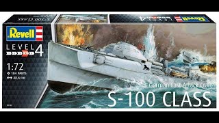 Revell 1:72 German Fast Attack Craft S-100 CLASS photo build