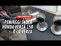 Peninggi Shock Honda Verza dan CB Verza untuk Modif Touring