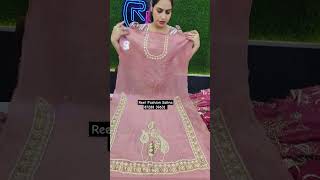 Latest handmade light pink suit design #handmadesuit #PinkSuit Reet Fashion Salina 87288 39631