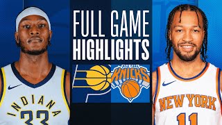 PACERS at KNICKS | FULL GAME HIGHLIGHTS | February 10, 2024