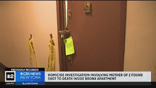 Homicide investigation underway following shooting of mother inside Bronx apartment