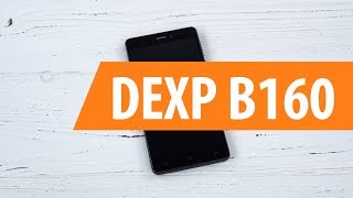 Распаковка смартфона DEXP B160 / Unboxing DEXP B160