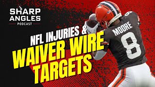 NFL Injuries | Week 12 Fantasy Football Waiver Wire | Fantasy Trade Advice | Sharp Angles Podcast